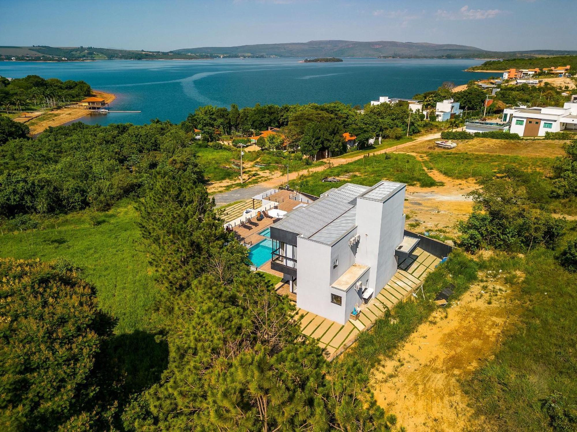 Pousada Com Piscina, Jacuzzi E Com Vista Em Capitolio - Casa Decore Esterno foto